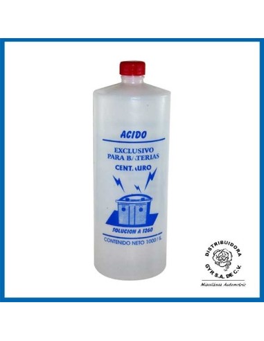 ACIDO PARA BATERIA 1LT